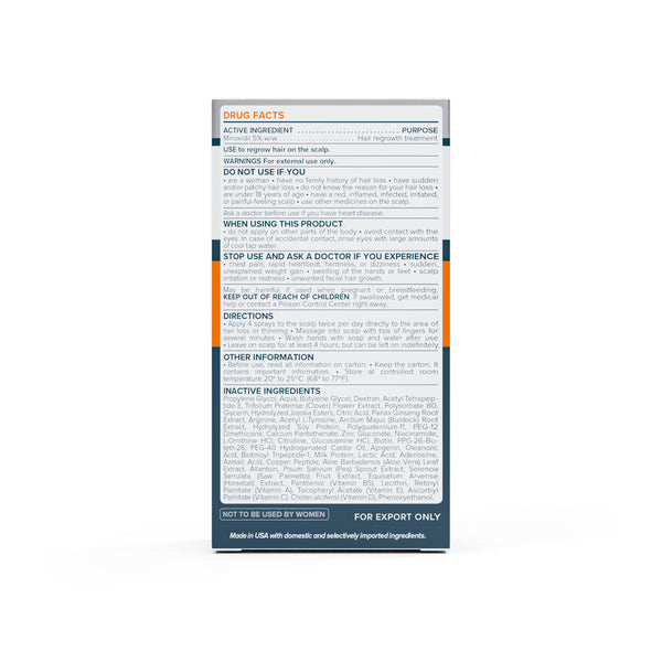 FOLIGAIN Avanceret hårgenvækst til mænd Minoxidil 5% + Trioxidil 5%